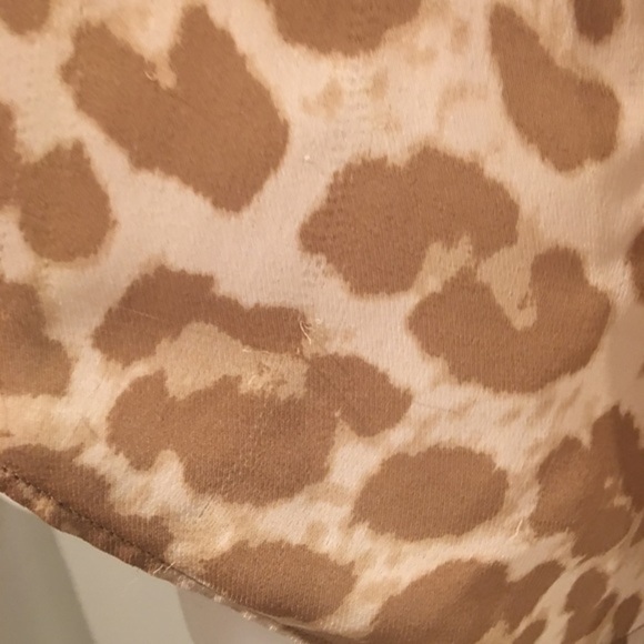 Banana Republic Tan Leopard Print Blouse - Picture 3 of 5